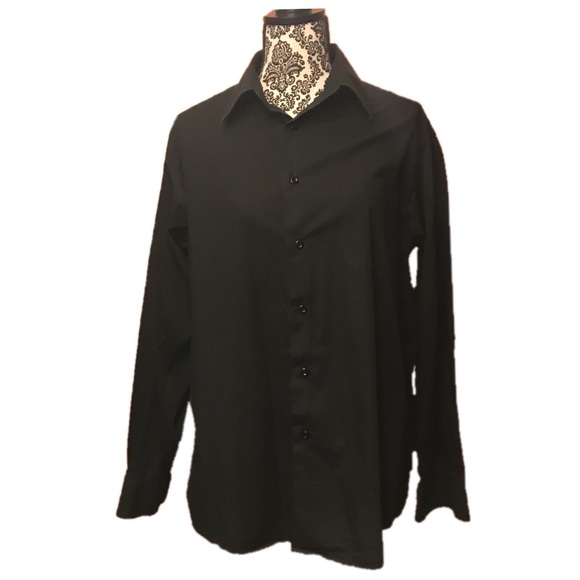 Playa Grande Black Casual Button Up Shirt Size XL - Picture 1 of 4